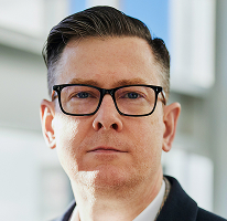 Alexander Hughes, leder for kryptohandelsselskapet i et CEO-portrett